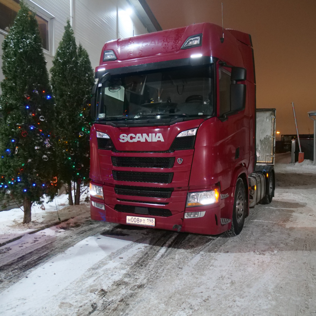 Пневматические подушки на Scania 6 series