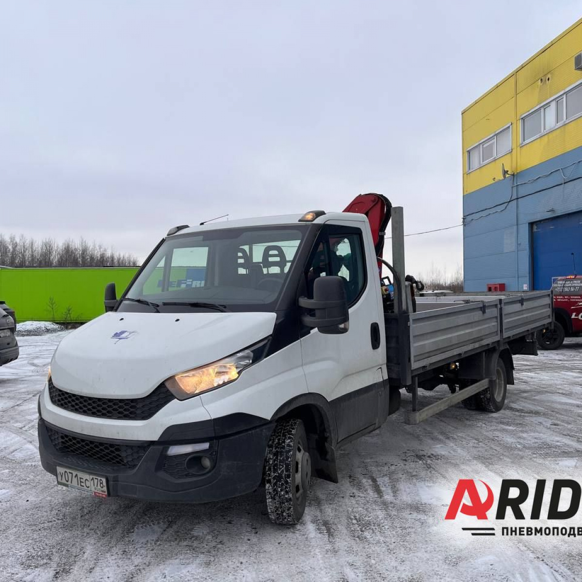 Пневмоподвеска на Iveco Daily 50