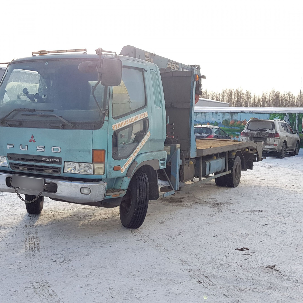 Пневмоподвеска на Mitsubishi FUSO Fighter в A-ride