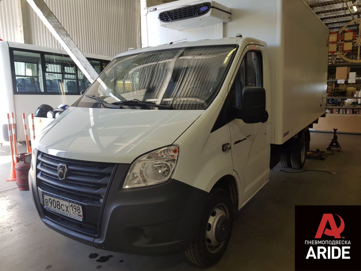 Пневмоподвеска на фургоне