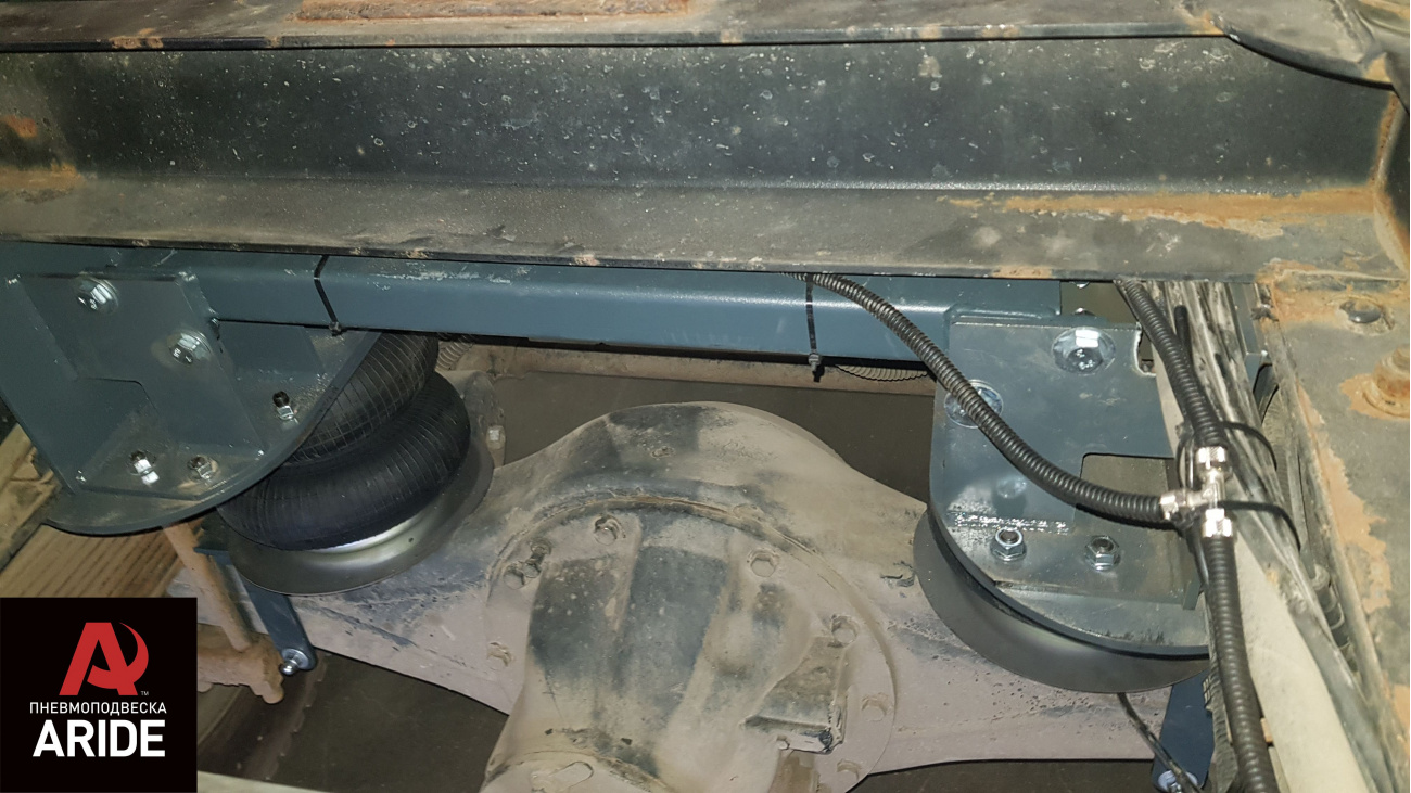 Пневмоподвеска на самосвал Газон