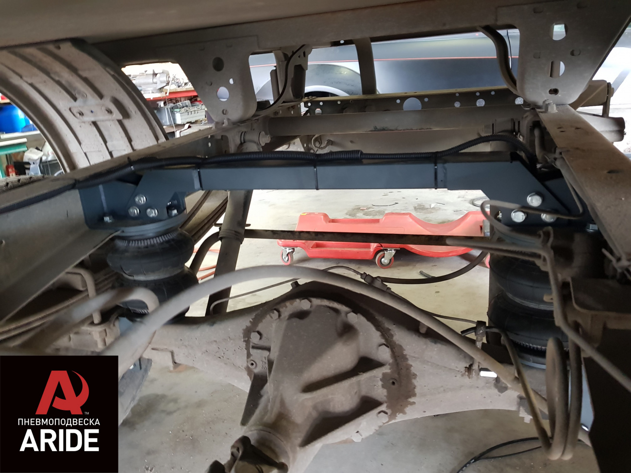 Пневмоподвеска на автовышку газель нектс