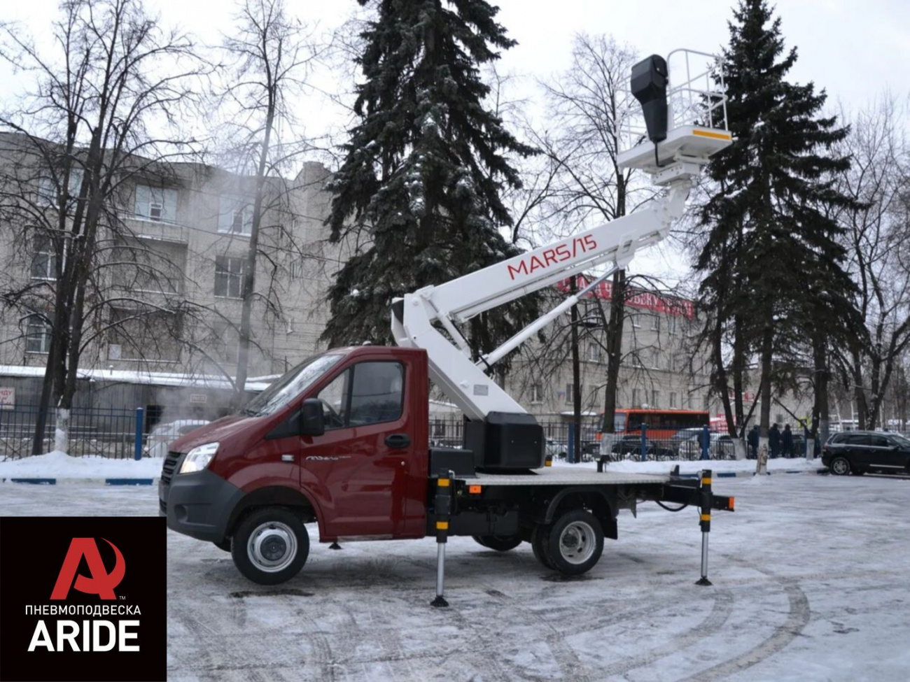 Пневмоподвеска на автовышку газель нектс