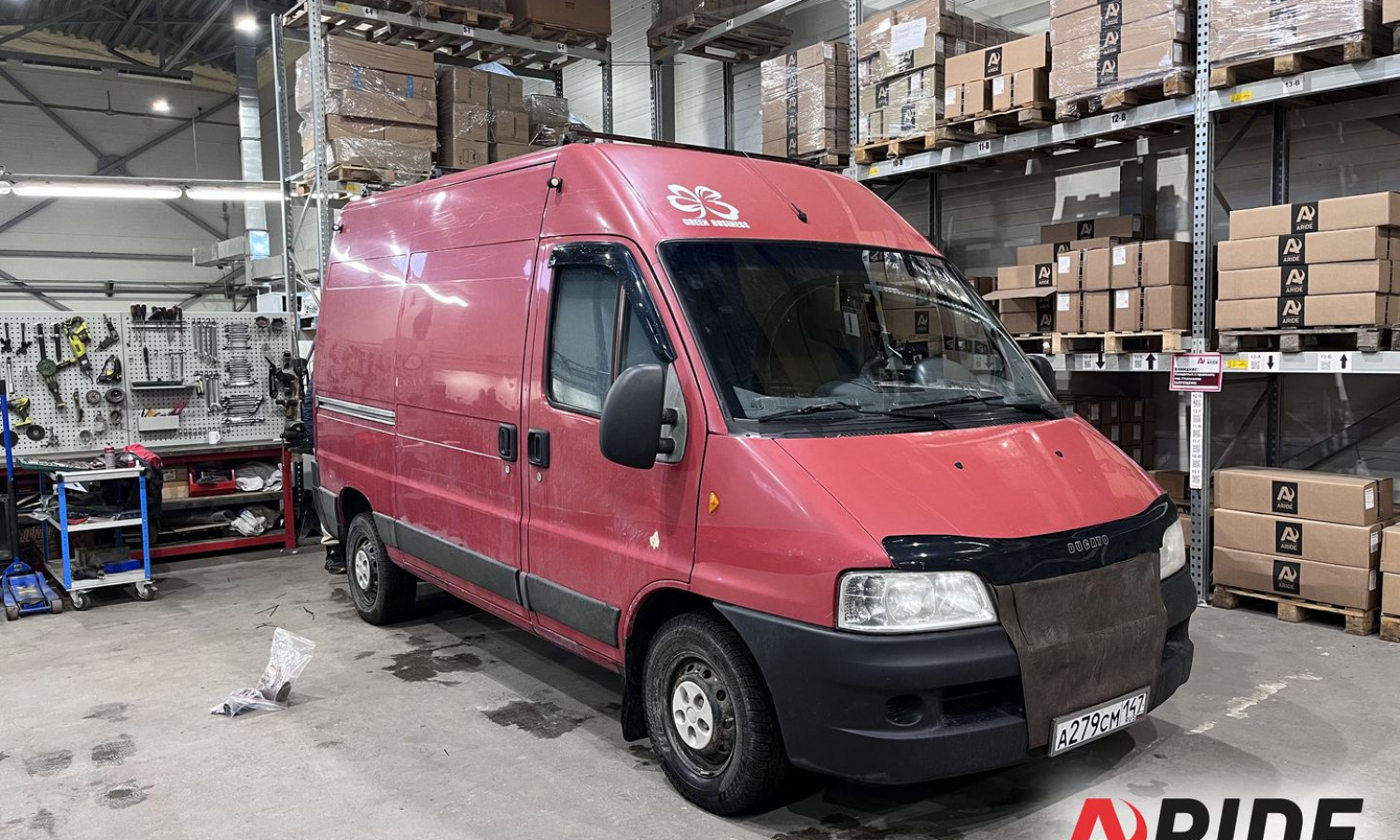 Пневмоподвеска на Fiat Ducato