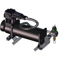 Дополнительная схема подключения ресивера и компрессора пневмоподвески