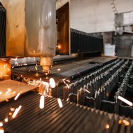 Участок лазерной резки