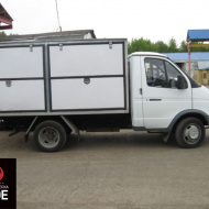 Пневмоподвеска на фургоны для перевозки бутилированной воды