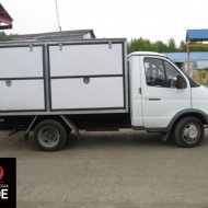 Пневмоподвеска на фургоны для перевозки бутилированной воды