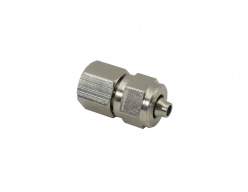 Фитинг прямой с накидной гайкой для трубки 6/4-1/8, SmartSolu