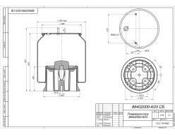 Пневморессора 86402000-К03 в сборе с пластиковым стаканом 