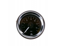 Манометр ARIDE 53 мм, 2х15 бар (220 PSI), 2