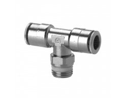 Тройник цанговый поворотный Camozzi S6430 10-1/2 Тройник цанговый поворотный Camozzi S6430 10-1/2