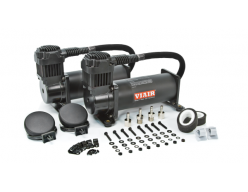 Комплект из 2-х компрессоров VIAIR 444C, черный матовый