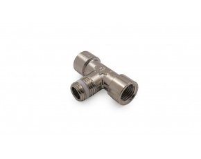 Фитинг тройник с фторопластовым кольцом Camozzi S2060 1/4-1/4