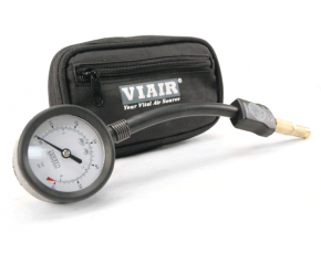 Манометр-дефлятор VIAIR (0-60 PSI, резьбовое подсоединение, сумка)