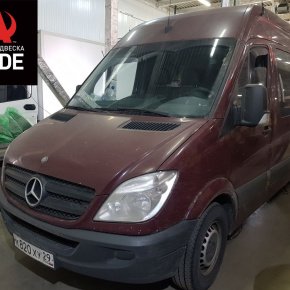 Установка задней пневмоподвески с управление из салона ﻿Mercedes Sprinter 3