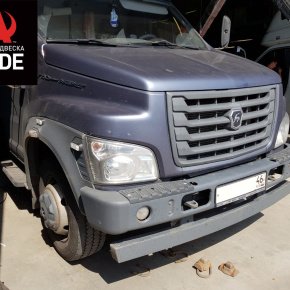 Установка передней пневмоподвески с управлением из салона ГАЗ (GAZ) Установка передней пневмоподвески с управлением из салона ГАЗ (GAZ)
