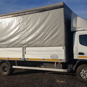 Установка пневмоподвески Mitsubishi Canter Установка пневмоподвески Mitsubishi Canter