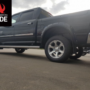 Установка задней пневмоподвески с управлением из салона ﻿Dodge Ram 1500