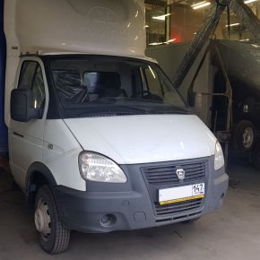 Установка передней и задней пневмоподвески с управлением из салона ﻿﻿ГАЗ (GAZ) Газель