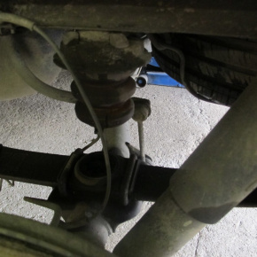 Задний мост с рессорами Fiat Doblo