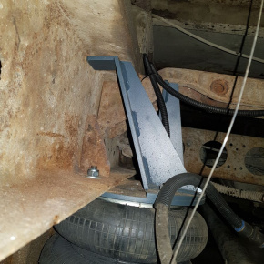 Пневмоподвеска на переднюю ось Foton Auman