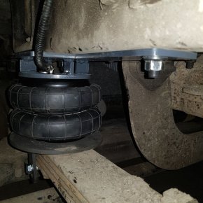 Пневмоподвеска Hyundai HD65/72/78, Двигатель D4GA, передняя ось