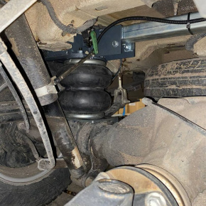 Пневмоподвеска задняя VOLKSWAGEN Crafter NF, двухскатная ошиновка моста