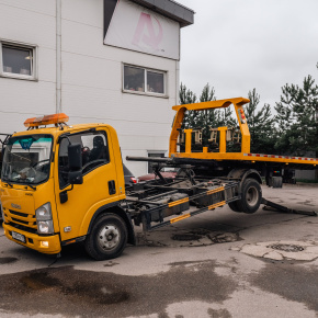Пневмоподвеска на Isuzu ELF 9.5 Пневмоподвеска на Isuzu ELF 9.5