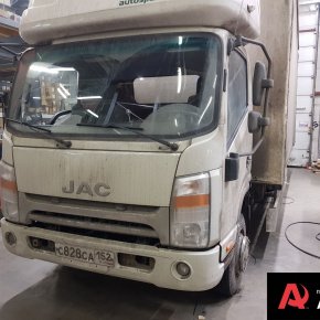 Установка пневмоподвески на JAC N-80 Установка пневмоподвески на JAC N-80