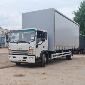 Установка вспомогательной пневмоподвески на JAC N120 Установка вспомогательной пневмоподвески на JAC N120