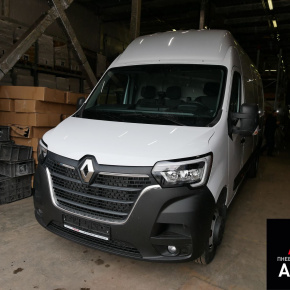 Пневмоподвеска на Renault Master последнего поколения Пневмоподвеска на Renault Master последнего поколения