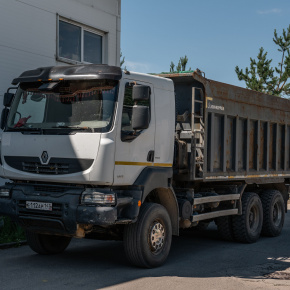 Пневмоподвеска на Renault Kerax