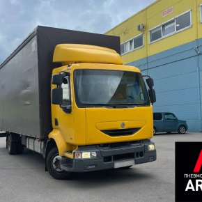 Установка комплекта пневмоподвески Renault Midlum Установка комплекта пневмоподвески Renault Midlum