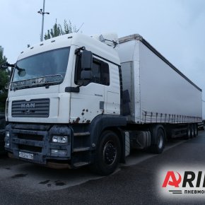 Механизм подъёма оси SAF Schmitz