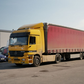 Механизм подъема оси SAF на полуприцеп Schmitz