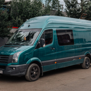 Пневмоподвеска на Volkswagen Crafter Пневмоподвеска на Volkswagen Crafter