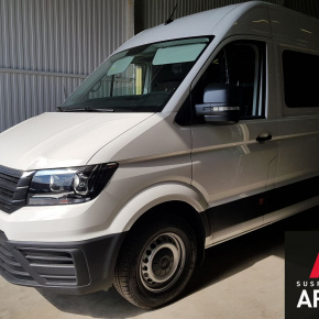 Установка пневмоподвески на заднюю ось Volkswagen Crafter 4WD