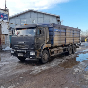 Установка пневмоподвески Камаз 65115