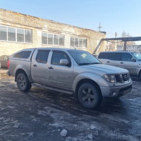 Установка пневмоподвески Ниссан Навара