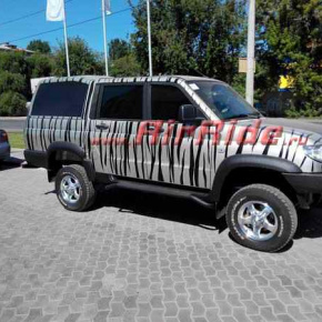 Пневмоподвеска на УАЗ Патриот 2014г.в.