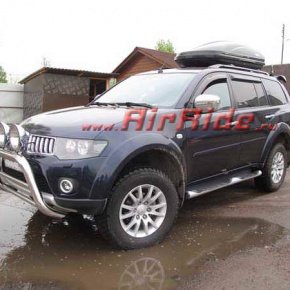 Пневмоподвеска на Mitsubishi Pajero Sport