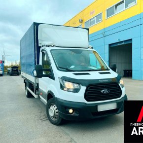 Установка пневмоподвески на Ford Transit 