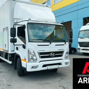 Пневмоподвеска на Hyundai Mighty EX9 Пневмоподвеска на Hyundai Mighty EX9