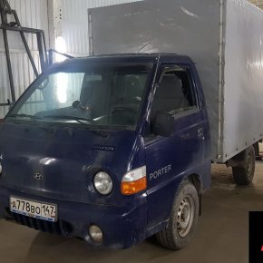 Установка пневмоподвески на заднюю ось Hyundai Porter I