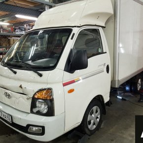 Установка пневмоподвески на заднюю ось Hyundai Porter II