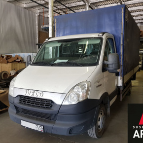 Установка пневмоподвески и системы управления на заднюю ось Iveco Daily 35C (14.05.2018)