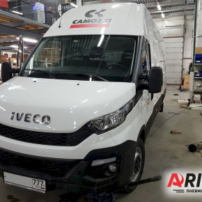 Установка пневмоподвески на заднюю ось IVECO DAILY 35S