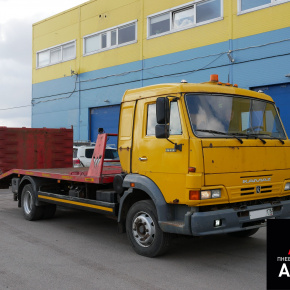 Установка пневмоподвески на эвакуатор Камаз 4308 Установка пневмоподвески на эвакуатор Камаз 4308