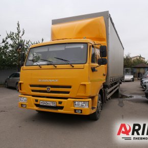 Пневмоподвеска на КАМАЗ 4308